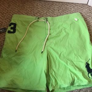 Men’s XXL polo swim trunks